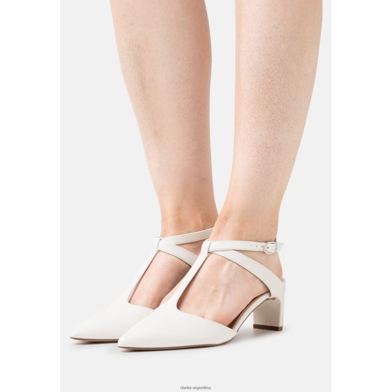 Clarks unisexo 2FZPZ7026 tacones clasicos clarks blancos blanco
