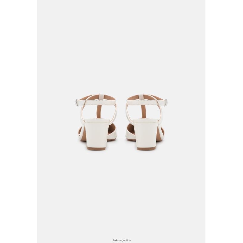 Clarks unisexo 2FZPZ7026 tacones clasicos clarks blancos blanco