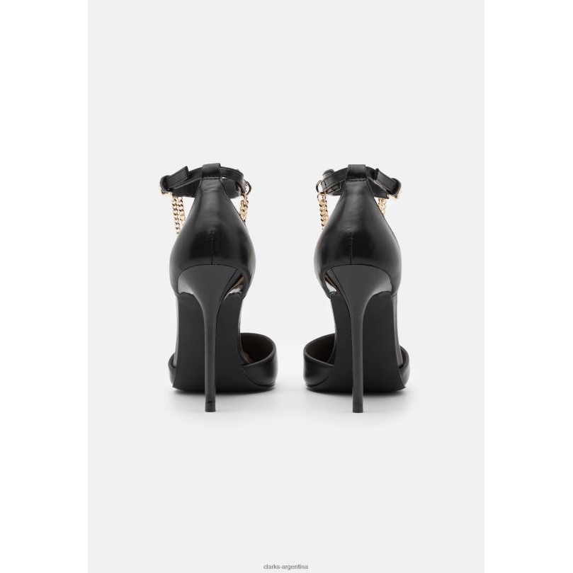 Clarks unisexo 2FZPZ7032 tacones clasicos clarks negro