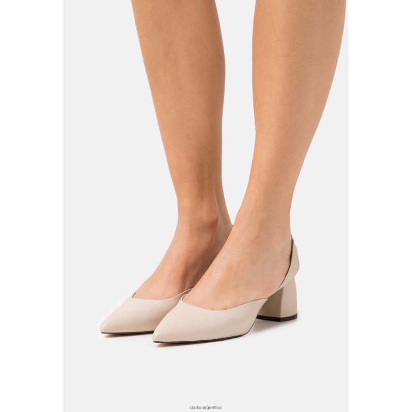 Clarks unisexo 2FZPZ7050 Tacones clasicos de cuero clarks beige beige