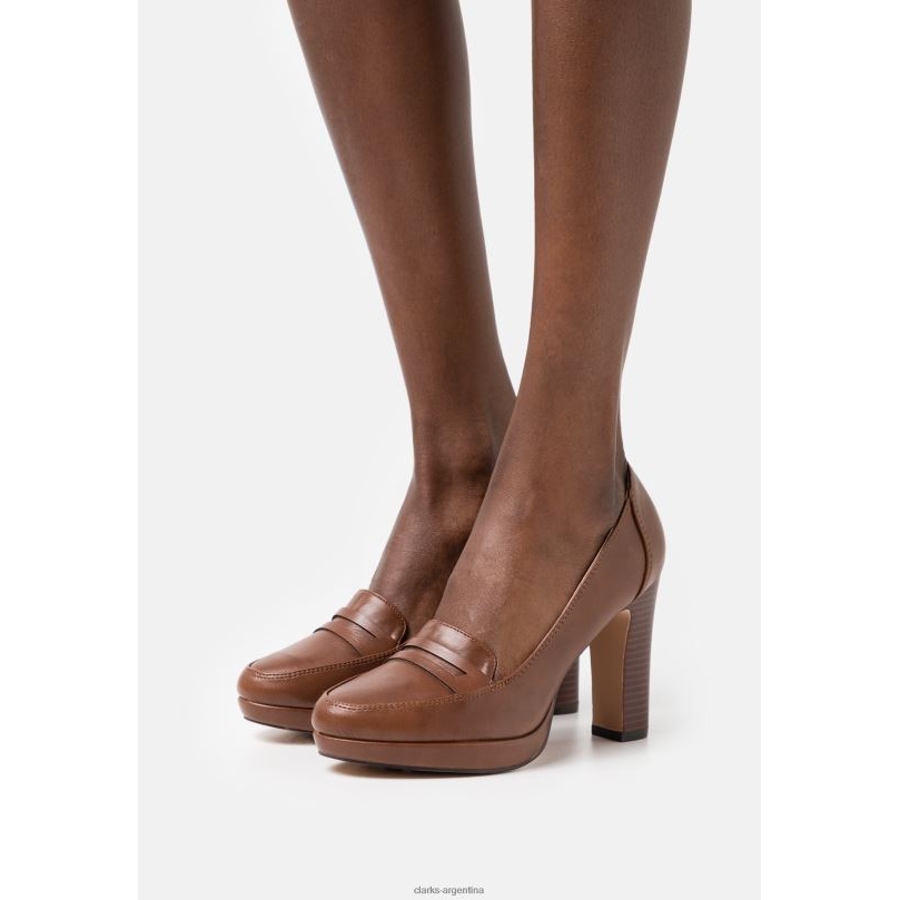 Clarks unisexo 2FZPZ6983 tacones plataforma clarks coñac coñac