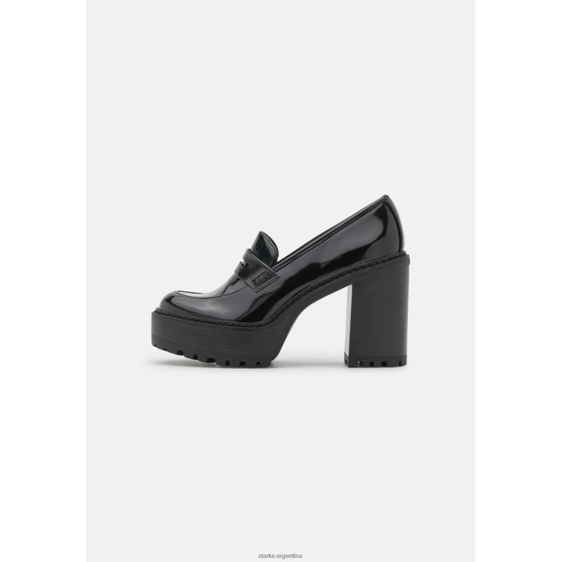 Clarks unisexo 2FZPZ7007 tacones kassidy plataforma clarks negro caja negra