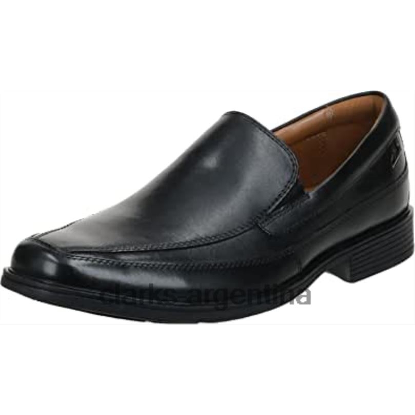 Clarks unisexo 2FZPZ2130 Mocasines sin cordones clarks tilden free de cuero negro cuero negro