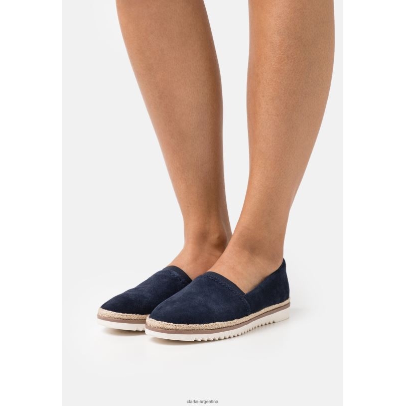 Clarks unisexo 2FZPZ6944 zapatillas clarks serena azul marino Armada