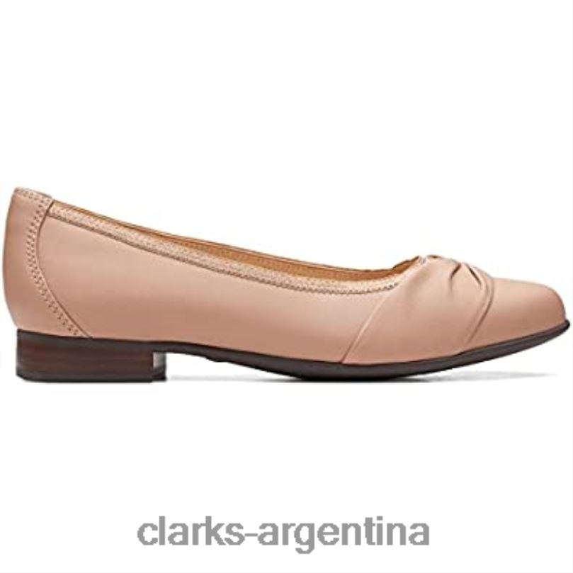 Clarks unisexo 2FZPZ1004 zapatos de cuero un blush deseo clarks beige