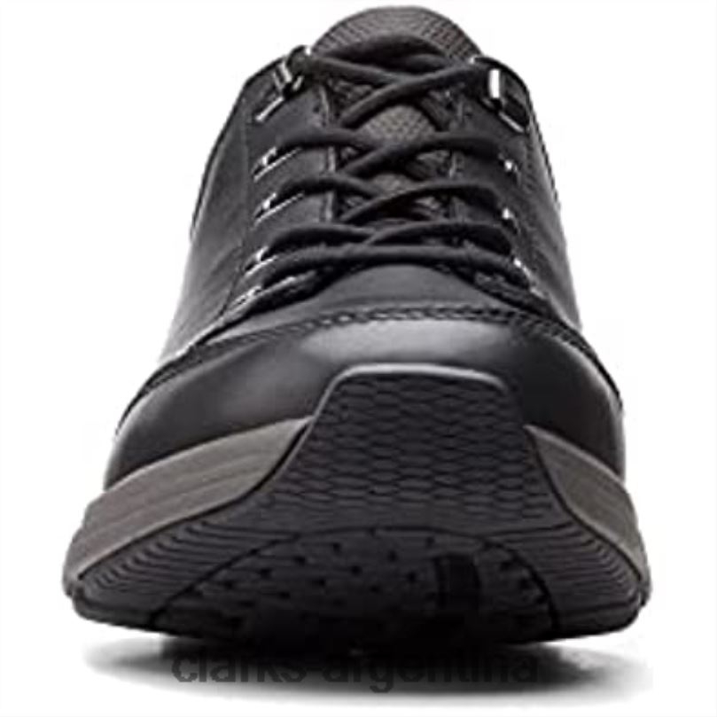Clarks unisexo 2FZPZ1245 zapatos de cuero wave 20 vibe negro 1 clarks
