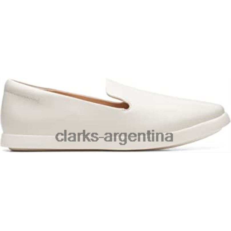 Clarks unisexo 2FZPZ134 zapatos de cuero ace lite lo blanco clarks