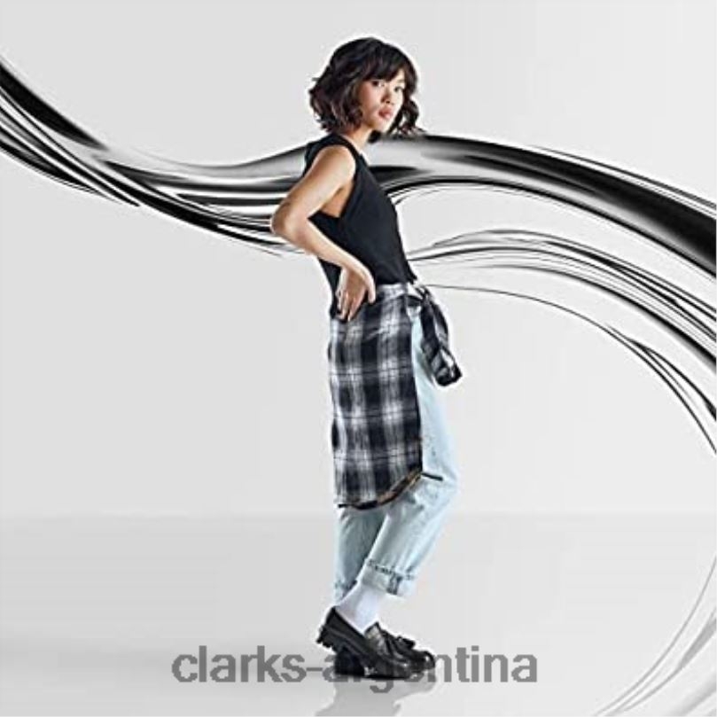 Clarks unisexo 2FZPZ2736 zapatos clarks mocasines teala de piel