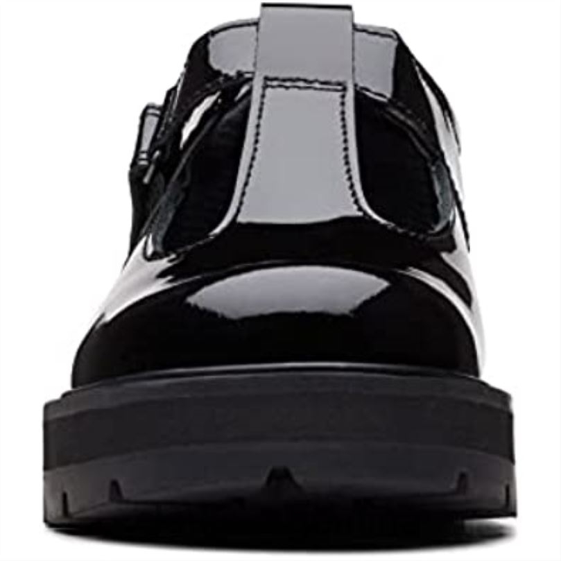 Clarks unisexo 2FZPZ35 clarks prague brill zapatos de cuero mayores negro