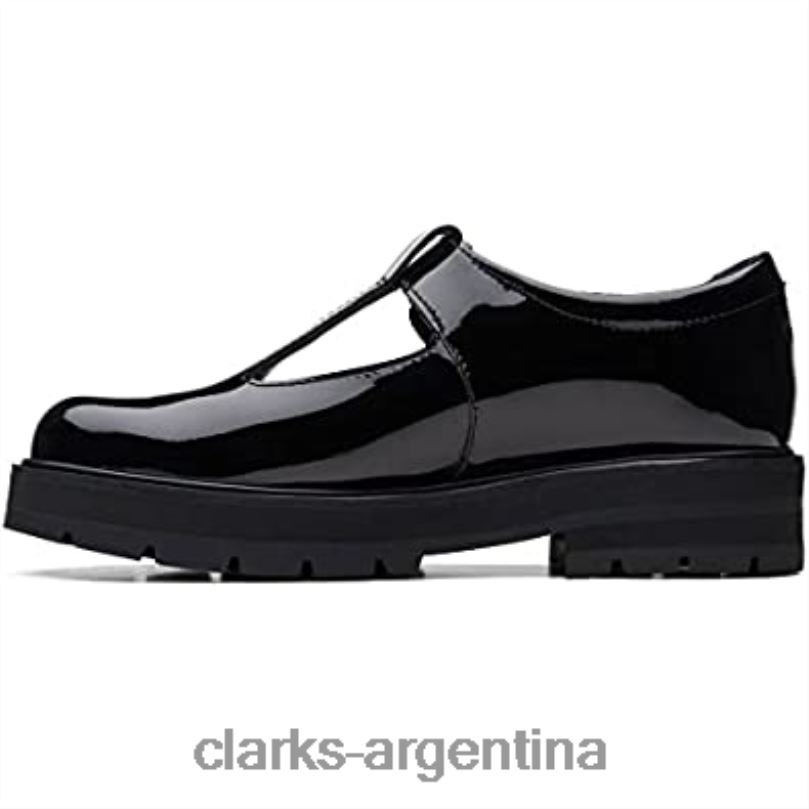 Clarks unisexo 2FZPZ35 clarks prague brill zapatos de cuero mayores negro