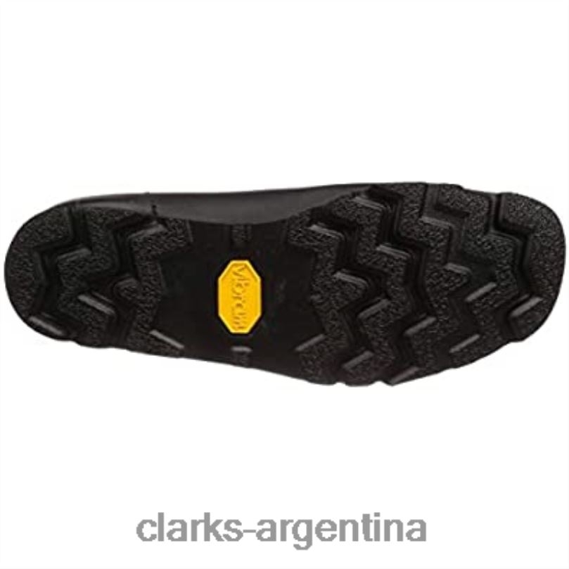 Clarks unisexo 2FZPZ555 zapatos de vestir clarks originals wallabee gtx de cuero negro cuero negro